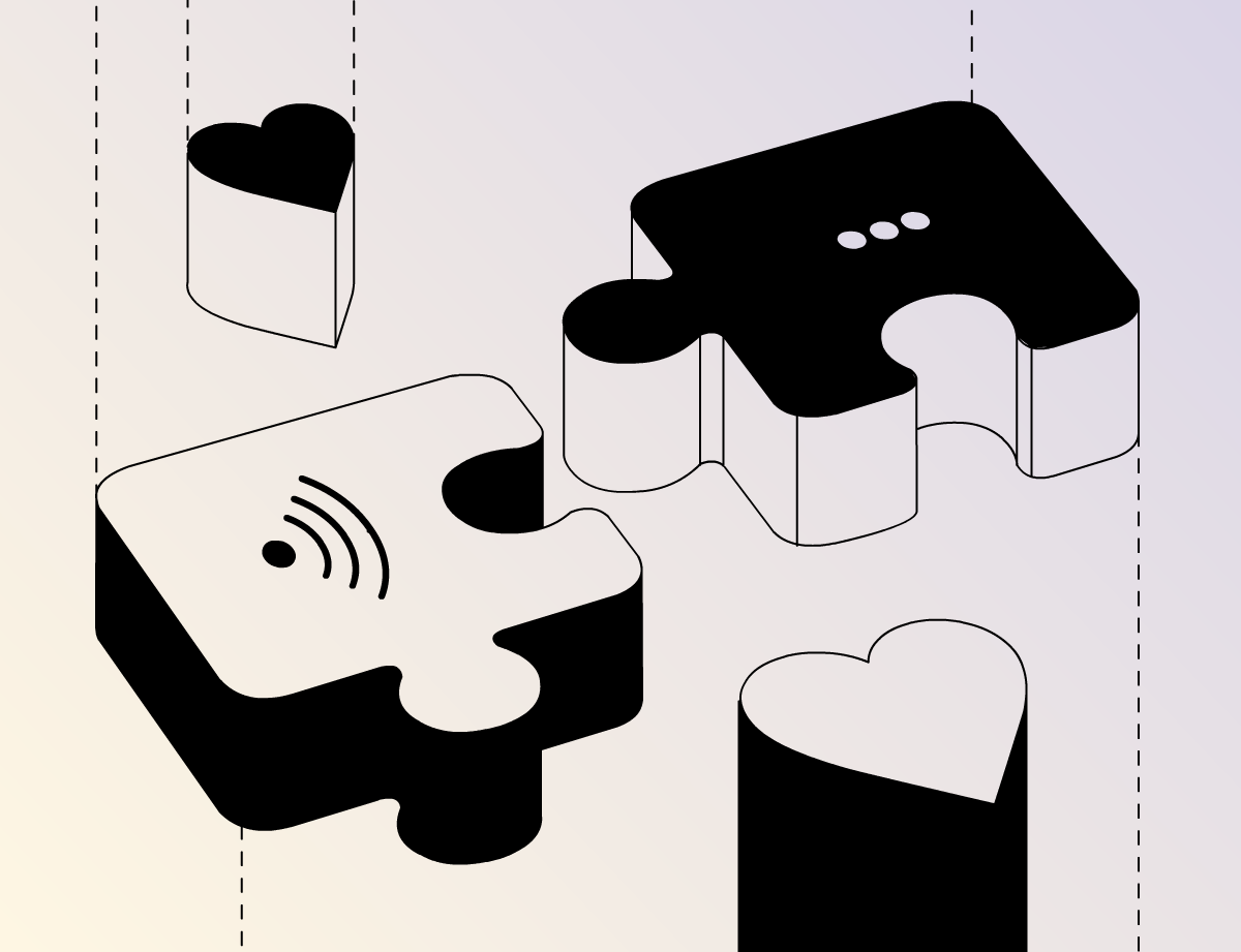 Иллюстрация онлайн‑организатора свадьбы