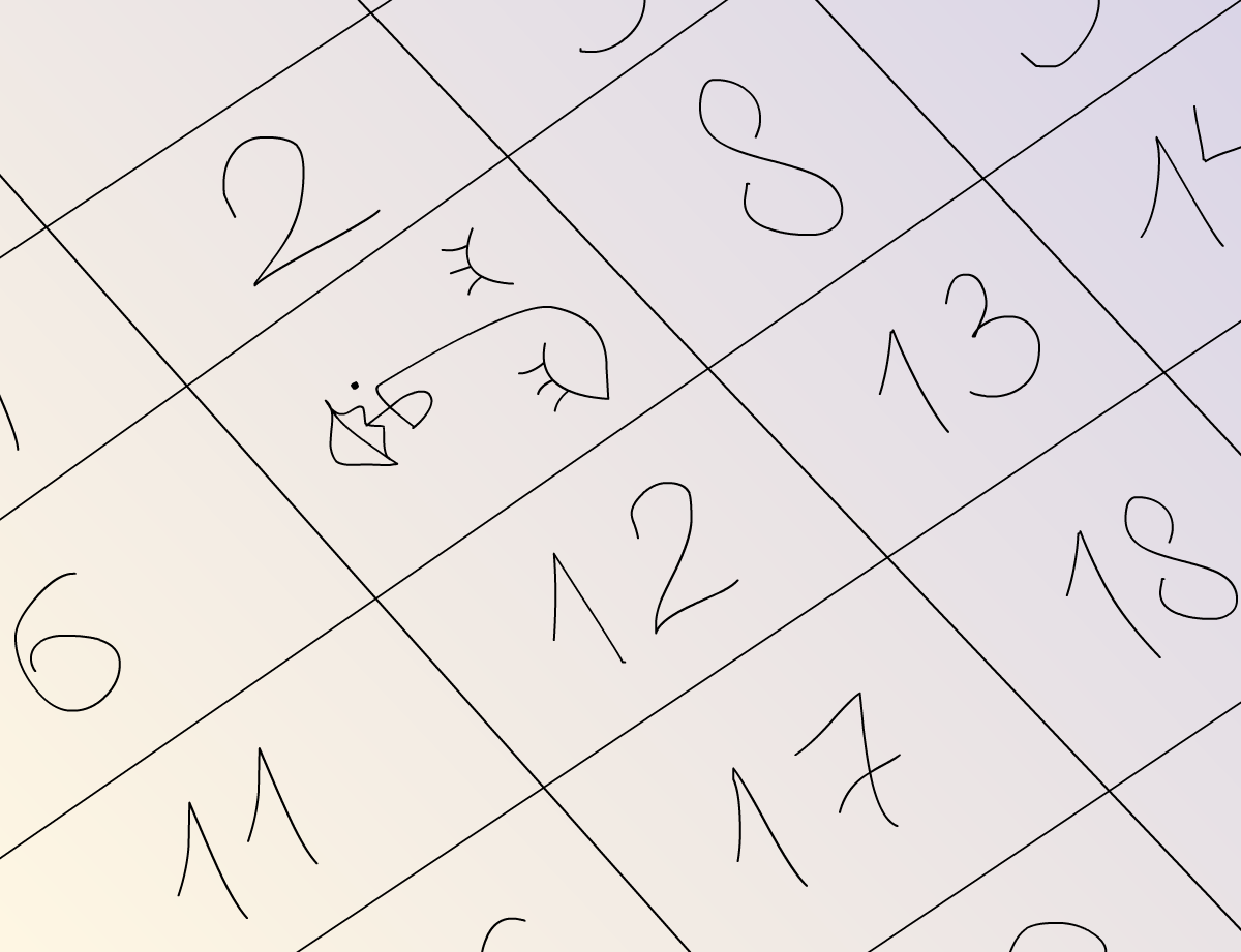 Иллюстрация календаря, выбор даты для вашей свадьбы