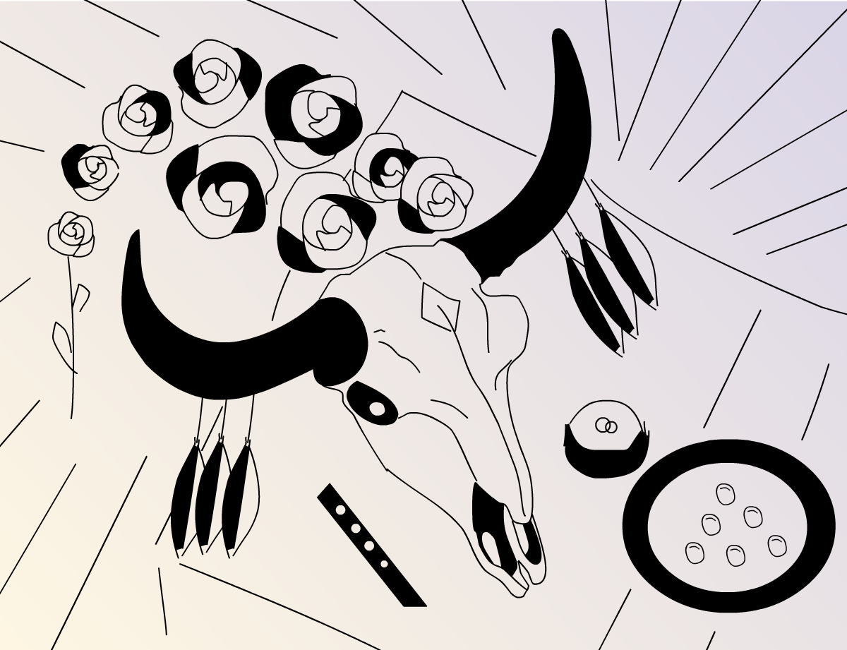 Иллюстрация свадебных трендов, которых стоит ожидать в этом году